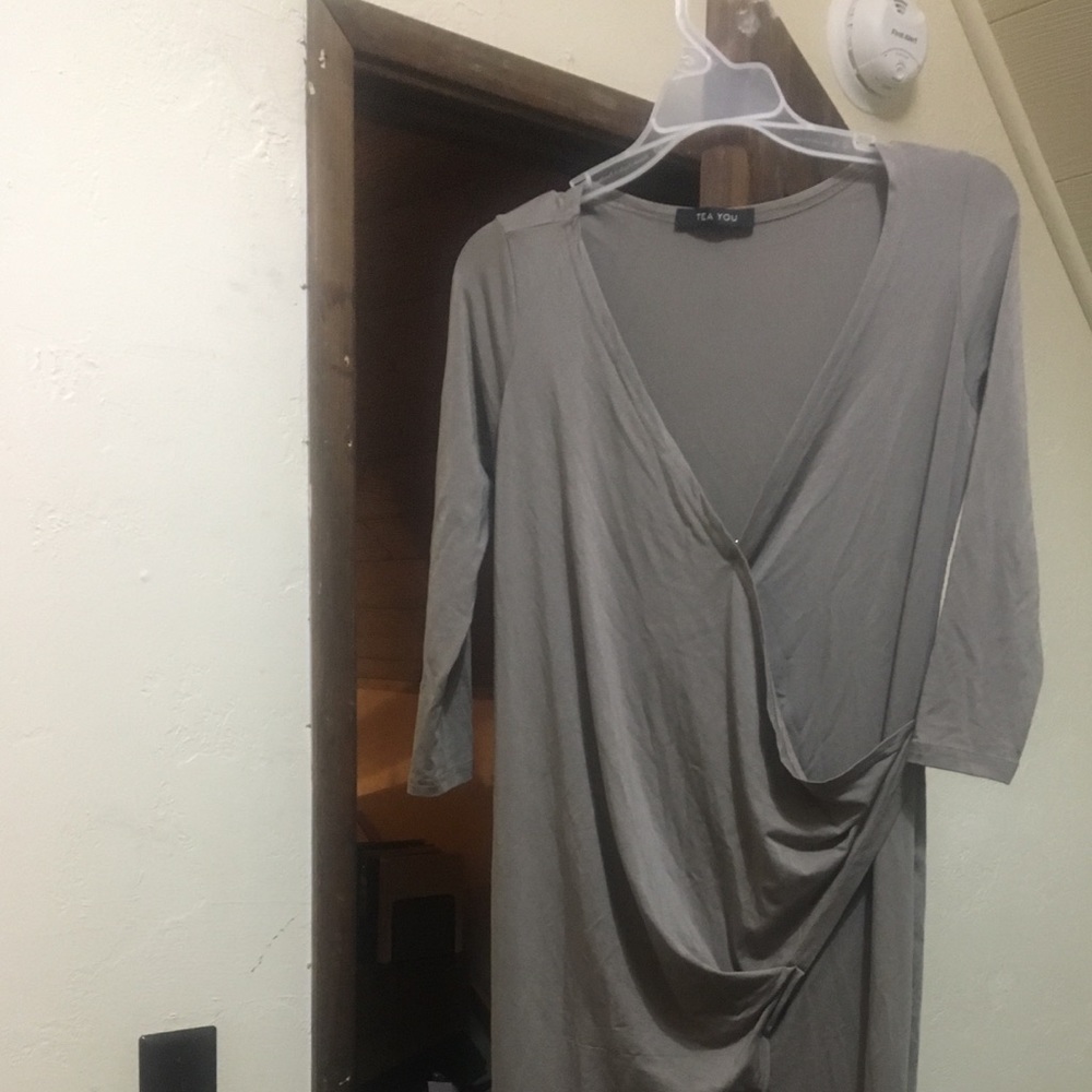 Teayou high rise wrap dress - Picture 2 of 2